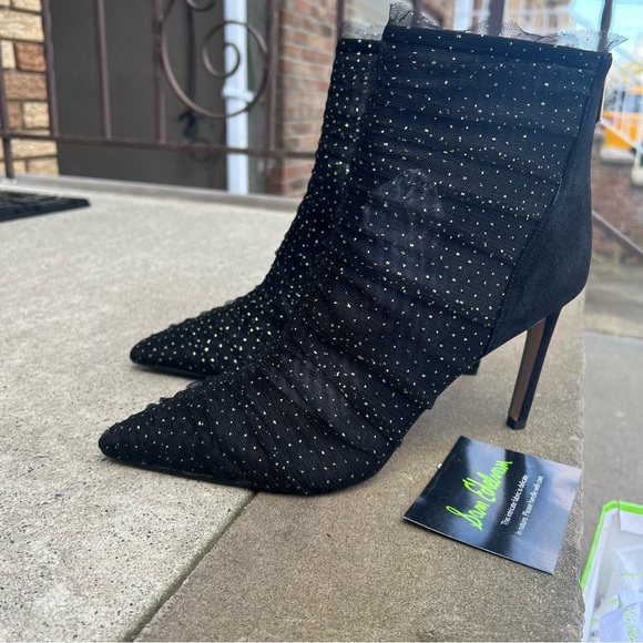 Sam Edelman Farren Ruched Pointed Toe Booties 10 - Picture 2 of 16